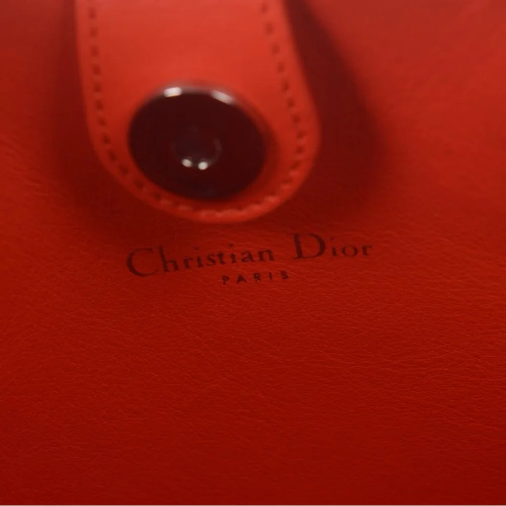 ♥️Dior Medium Addict Red Leather Tote ♥️ - Picture 11 of 16